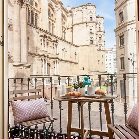 Apartament Malaga Center Flat Cathedral Zewnętrze zdjęcie