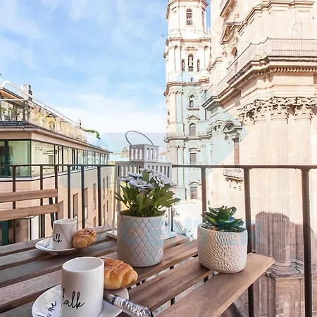 Apartament Malaga Center Flat Cathedral Zewnętrze zdjęcie