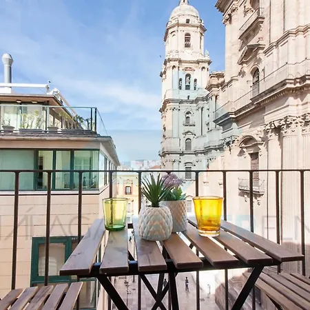 Apartament Malaga Center Flat Cathedral Zewnętrze zdjęcie